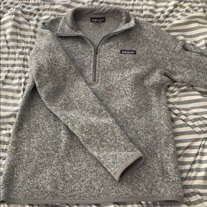 Patagonia Grey 1/4 zip